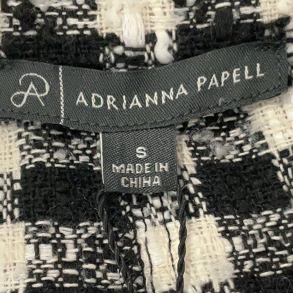 NWT Adrianna Papell long line houndstooth vest, Small - Picture 6 of 8